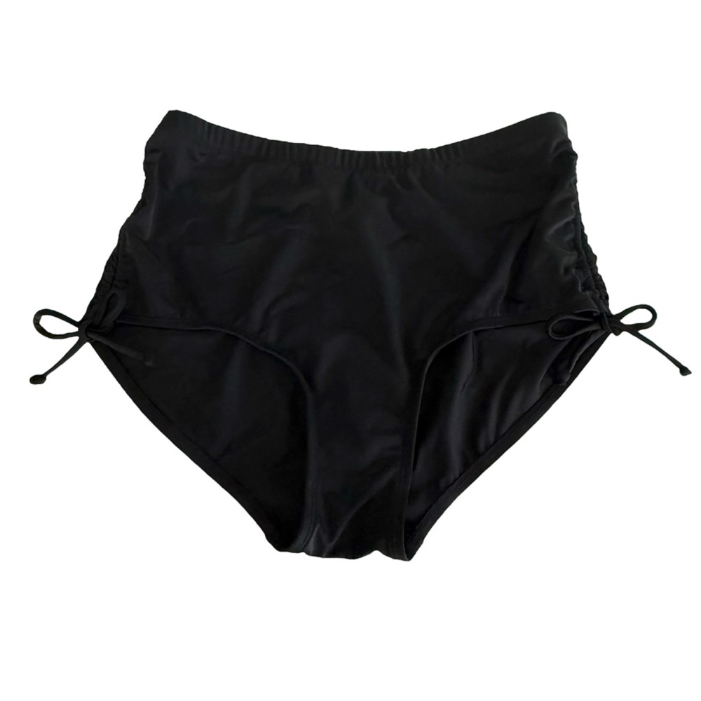 Always For Me Black Bikini Bottoms with Side Ties Size 16W
